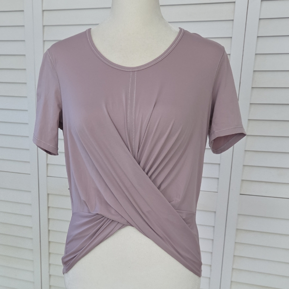 Lululemon Athletica Do The Daily Fitted Wrap T-Shirt